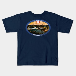 Medicine Hat Canada Travel Kids T-Shirt